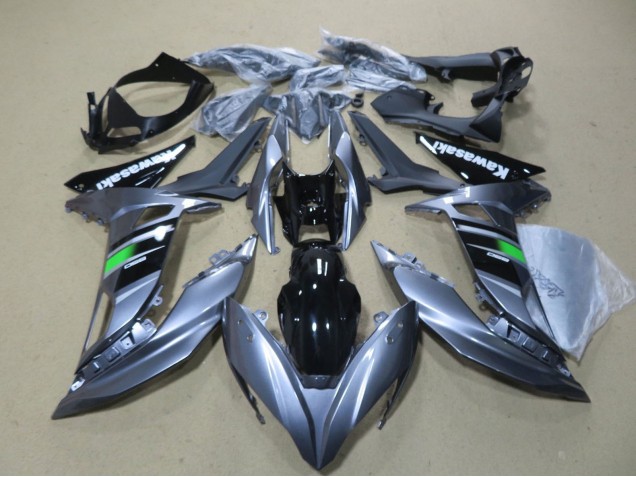 2017-2019 Kawasaki Ninja 650 EX650 Motorcycle Fairings - Glossy Grey Green Black White UK