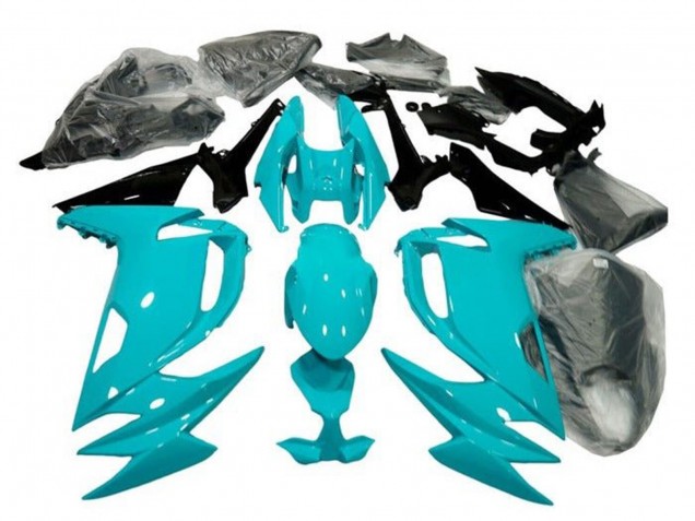 2020-2025 Kawasaki Ninja 650 EX650 Motorcycle Fairings - Light Blue Black UK