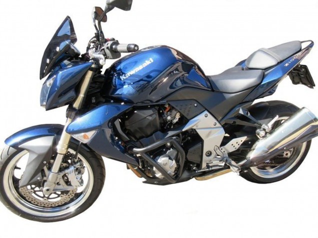 2007-2009 Kawasaki Z1000 Motorcycle Fairings - Blue Silver UK