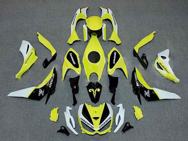 2014-2019 Kawasaki Z1000 Motorcycle Fairings - White Yellow Black UK