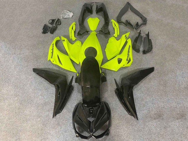 2014-2019 Kawasaki Z1000 Motorcycle Fairings - Black Yellow UK