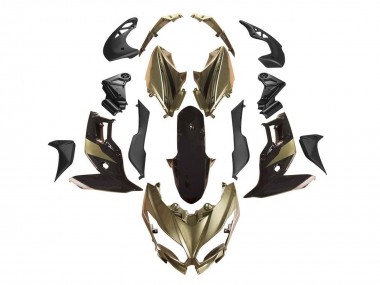 Buy 2015-2021 Kawasaki Versys 650 Motorcycle Fairings - Gold Black UK