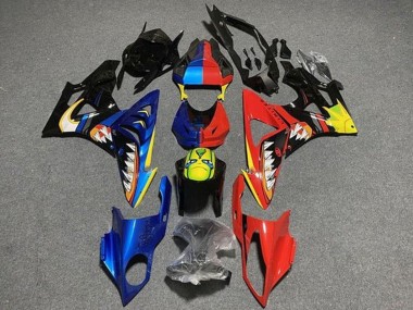 Buy 2009-2014 BMW S1000RR Motorcycle Fairings - Blue Red Yellow Black Shark UK