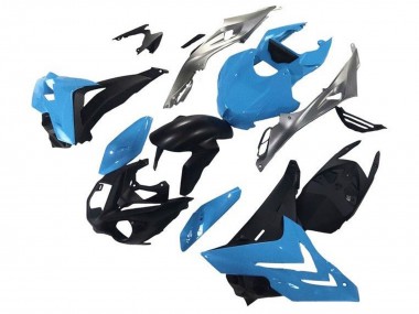 Buy 2015-2016 BMW S1000RR Motorcycle Fairings - Silver Blue Matte Black UK