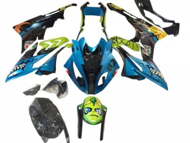 Buy 2015-2016 BMW S1000RR Motorcycle Fairings - Yellow Blue Black Shark UK
