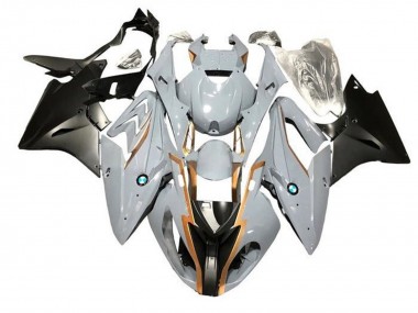 Buy 2015-2016 BMW S1000RR Motorcycle Fairings - Nardo Grey Gold Matte Black UK
