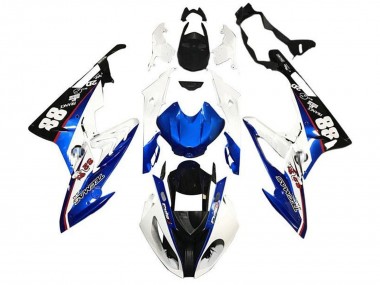 Buy 2017-2018 BMW S1000RR Motorcycle Fairings - White Blue Black UK