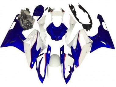 Buy 2017-2018 BMW S1000RR Motorcycle Fairings - White Blue Red Pinstripe UK