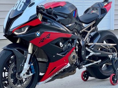 Buy 2019-2022 BMW S1000RR Motorcycle Fairings - Red Black White UK