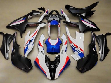 Buy 2019-2022 BMW S1000RR Motorcycle Fairings - White Red Blue Black UK