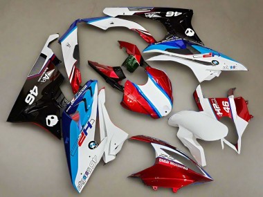 Buy 2019-2022 BMW S1000RR Motorcycle Fairings - White Red Blue HP UK