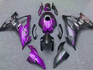 Buy 2019-2022 BMW S1000RR Motorcycle Fairings - Matte Black Purple UK