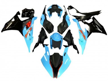 Buy 2019-2022 BMW S1000RR Motorcycle Fairings - Light Blue Black Red UK