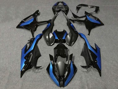Buy 2019-2022 BMW S1000RR Motorcycle Fairings - Black Metallic Blue UK