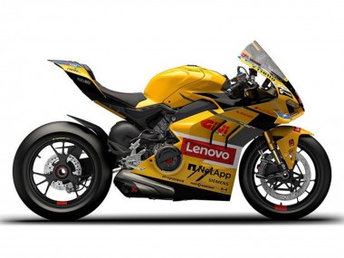 Buy 2022-2024 Ducati Panigale V4 V4S Motorcycle Fairings - Yellow Red Lenovo UK