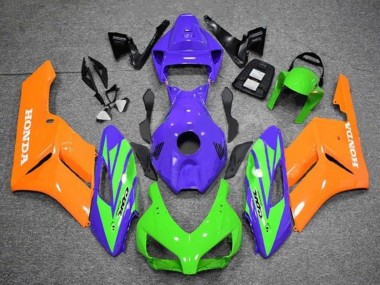 Buy 2004-2005 Honda CBR1000RR Motorcycle Fairings - Purple Green Orange UK