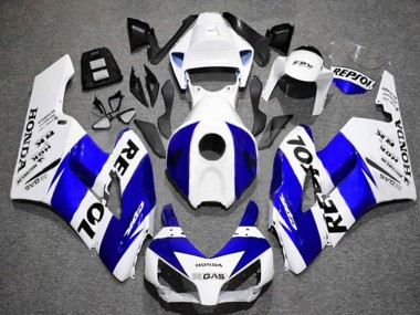 Buy 2004-2005 Honda CBR1000RR Motorcycle Fairings - White Blue Black Repsol UK