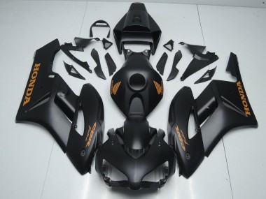 Buy 2004-2005 Honda CBR1000RR Motorcycle Fairings - Matte Black Orange Decals UK