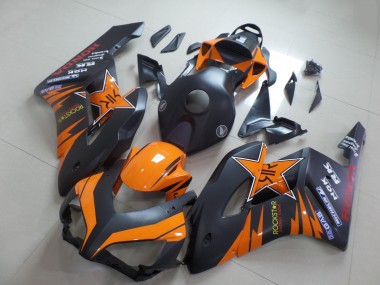 Buy 2004-2005 Honda CBR1000RR Motorcycle Fairings - Orange Matte Black Rockstar UK