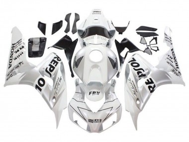 Buy 2006-2007 Honda CBR1000RR Motorcycle Fairings - White Silver Black Repsol UK