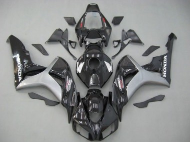 Buy 2006-2007 Honda CBR1000RR Motorcycle Fairing - Silver Glossy Black UK
