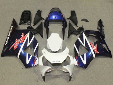 Buy 2002-2003 Honda CBR900RR 954 Motorcycle Fairings - Blue White Glossy Black UK