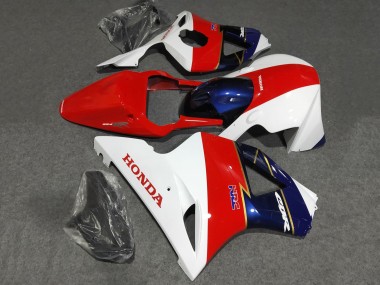 Buy 2002-2003 Honda CBR900RR 954 Motorcycle Fairings - White Red Blue Racing UK