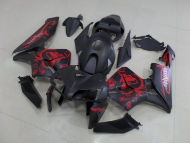 Buy 2005-2006 Honda CBR600RR Motorcycle Fairings - Matte Black Matte Red Gear UK