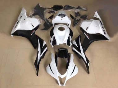 Buy 2013-2023 Honda CBR600RR Motorcycle Fairing - White Glossy Black UK