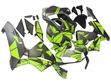 Buy 2003-2004 Honda CBR600RR Motorcycle Fairings - Neon Yellow Matte Grey UK