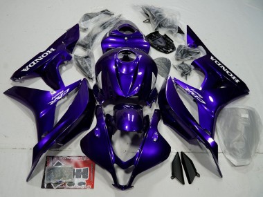 Buy 2007-2008 Honda CBR600RR Bike Fairings - Blue Glossy Black UK