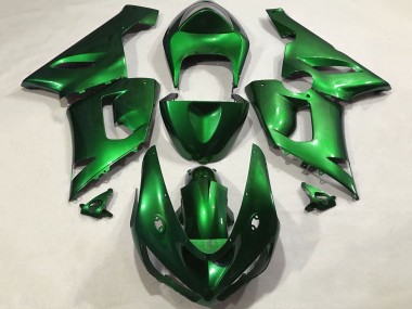 Buy 2005-2006 Kawasaki ZX6R Motorcycle Fairings - Candy Green UK