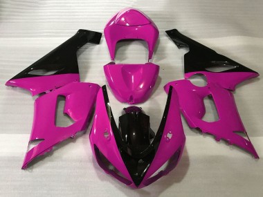 Buy 2005-2006 Kawasaki ZX6R Motorcycle Fairings - Pink Black UK