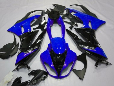 Buy 2007-2008 Kawasaki ZX6R Motorcycle Fairings - Blue Black White UK