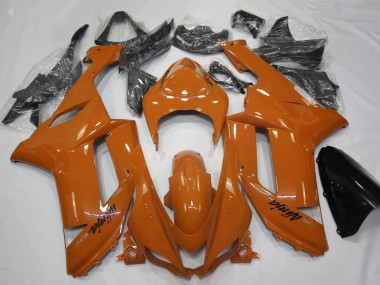 Buy 2007-2008 Kawasaki ZX6R Motorcycle Fairing - Orange Black UK