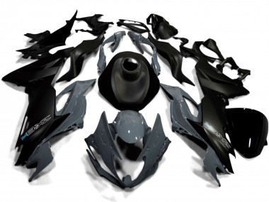 Buy 2019-2022 Kawasaki ZX6R Motorcycle Fairings - Matte Black Nardo Grey UK