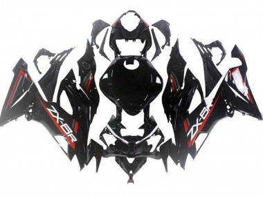 Buy 2019-2022 Kawasaki ZX6R Motorcycle Fairings - Glossy Black Red UK