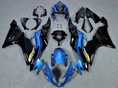 Buy 2019-2022 Kawasaki ZX6R Motorcycle Fairings - Blue Glossy Black Yellow UK