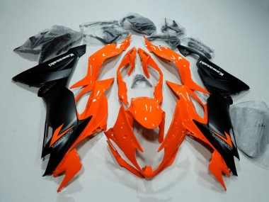 Buy 2019-2022 Kawasaki ZX6R Motorcycle Fairings - Orange Matte Black UK