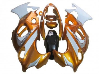 Buy 2004-2006 Suzuki GSX600F/GSX750F Motorcycle Fairings - Orange White UK