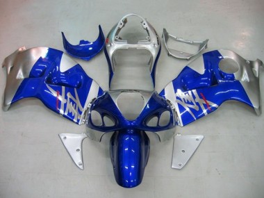 Buy 1996-2007 Suzuki GSXR 1300 Hayabusa Motorcycle Fairings - Blue Silver Red UK