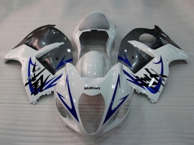 Buy 2008-2020 White Blue Grey Suzuki GSXR 1300 Hayabusa Motorcycle Fairings UK
