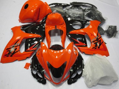 Buy 2008-2020 Orange Black Suzuki GSXR 1300 Hayabusa Motorcycle Fairings UK