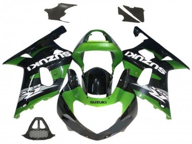 Buy 2000-2002 Suzuki GSXR1000 Motorcycle Fairings - Green Glossy Black Grey White UK