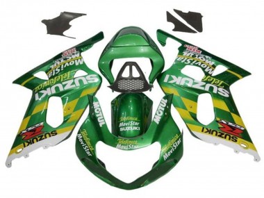 Buy 2000-2002 Suzuki GSXR1000 Motorcycle Fairings - Green Yellow White Motul UK