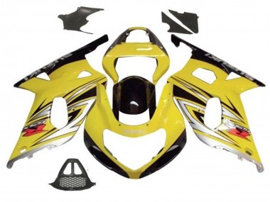Buy 2000-2002 Suzuki GSXR1000 Motorcycle Fairings - Yellow Silver Glossy Black UK