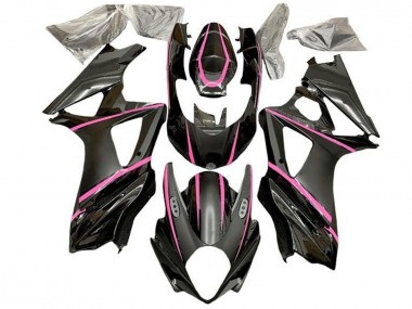 Buy 2005-2006 Suzuki GSXR 1000 Motorcycle Fairings - Glossy Black Matte Black Pink UK