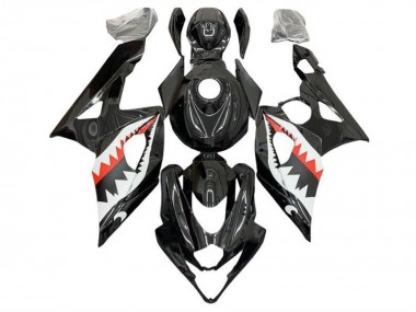 Buy 2005-2006 Suzuki GSXR 1000 Motorcycle Fairings - Black White Red Shark UK