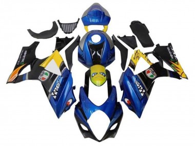 Buy 2005-2006 Suzuki GSXR 1000 Motorcycle Fairings - Blue Yellow Black Shark UK