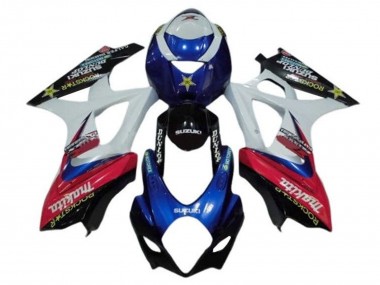 Buy 2005-2006 Suzuki GSXR 1000 Motorcycle Fairings - White Red Blue Makita UK